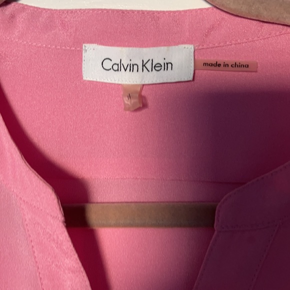 Calvin Klein pink with silver buttons size Med - Picture 6 of 8